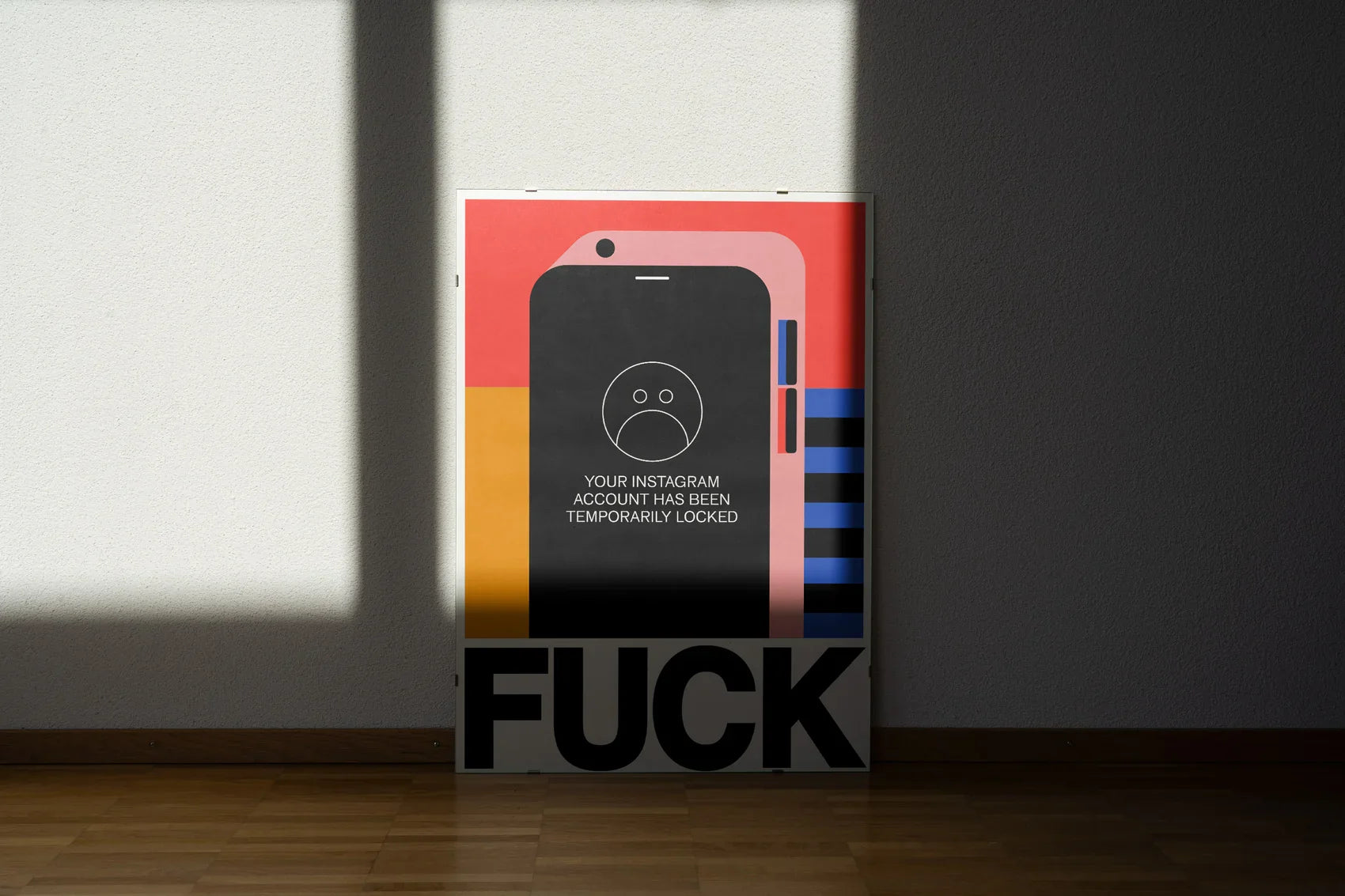 Affiche fuck #003 50x70 cm