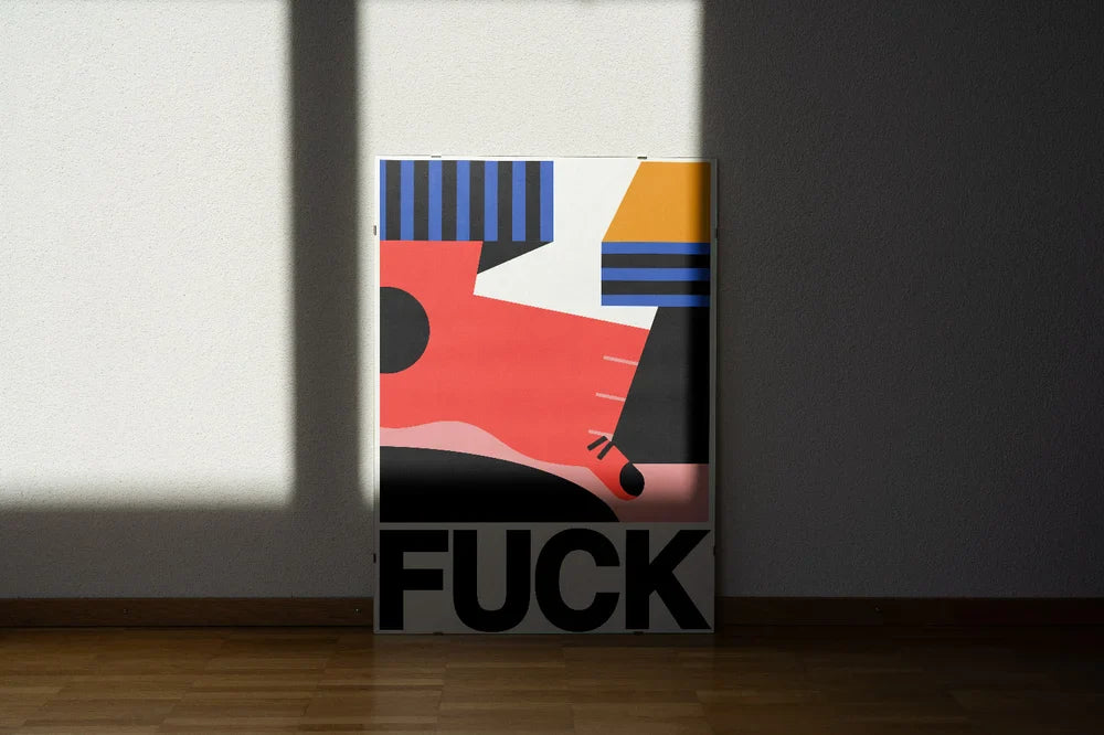 Affiche Fuck #002 50x70 cm