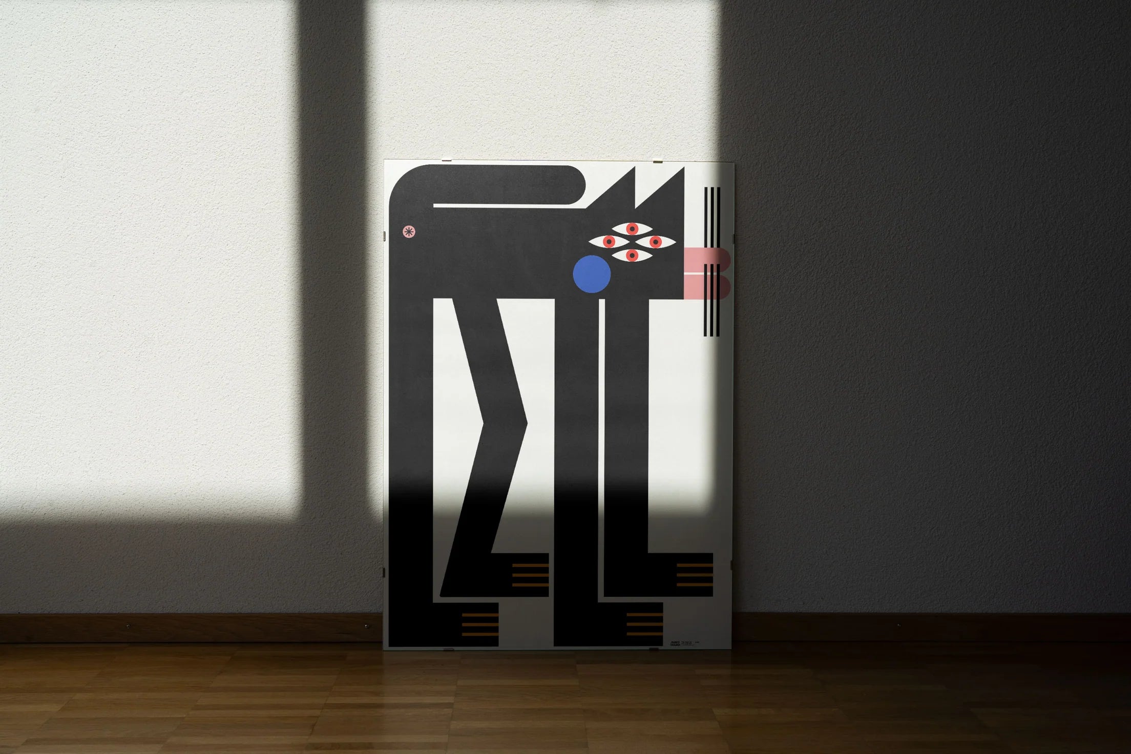Affiche Black Cat A4