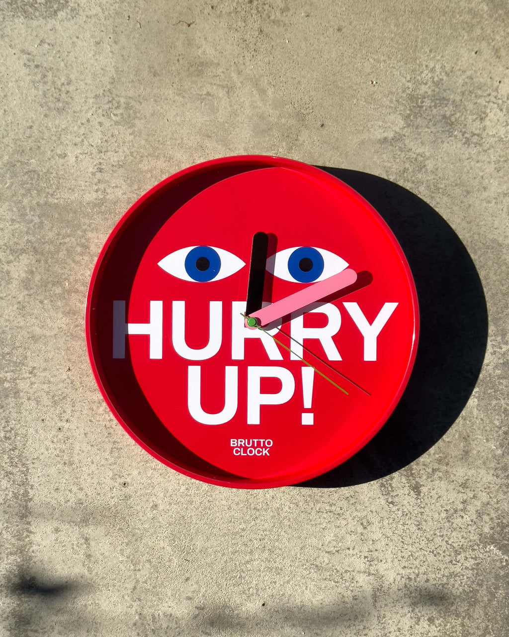 Horloge murale Hurry Up 30 cm