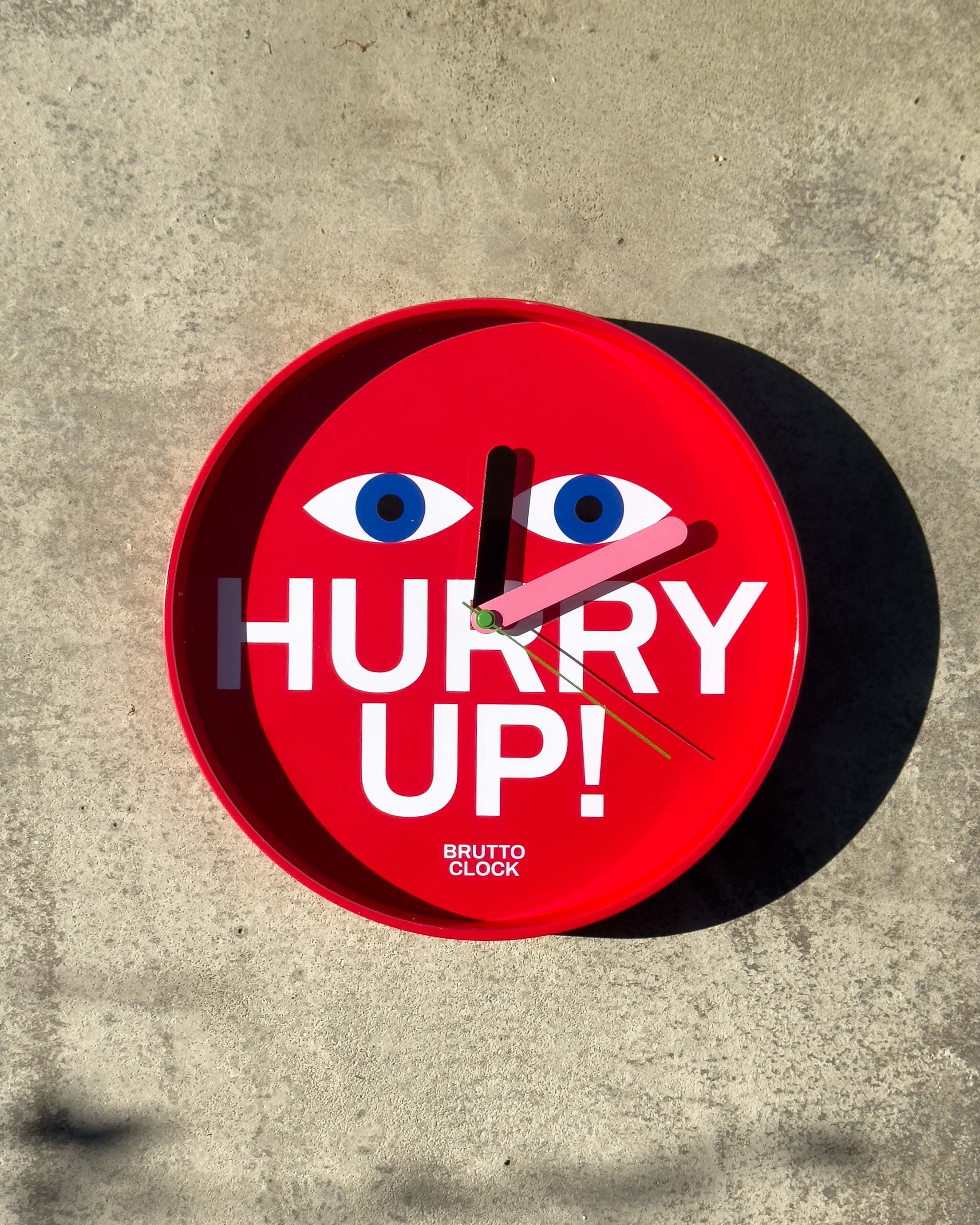 Horloge murale Hurry Up 30 cm