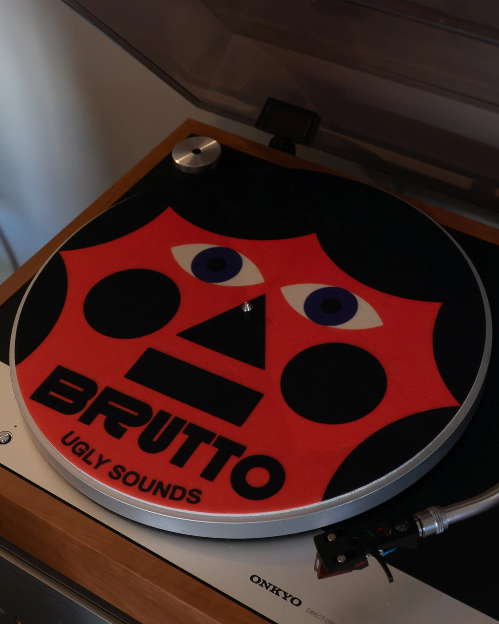 Tapis de tourne disque Rouge 32cm