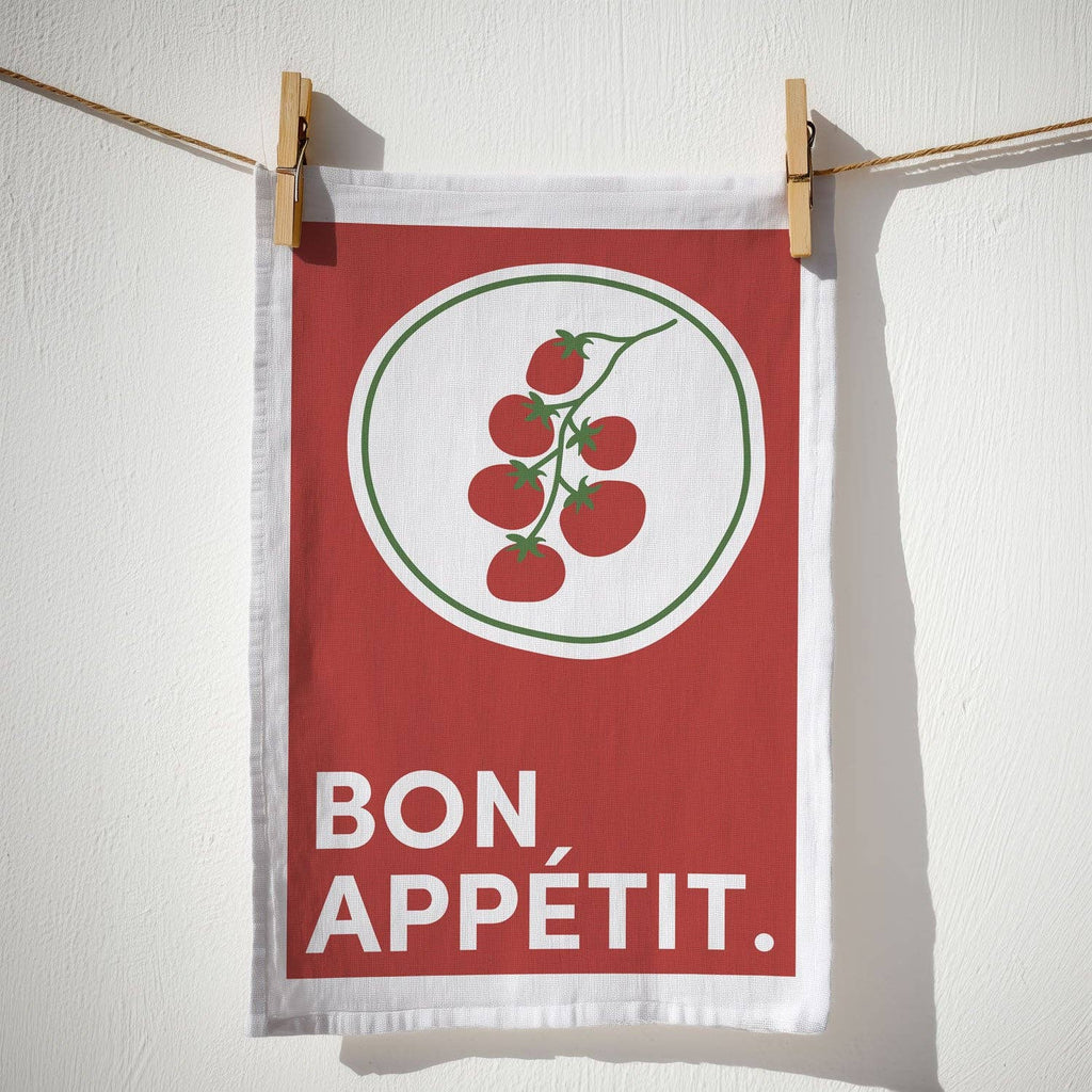 Torchon en coton bio - Bon Appétit