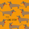 Longue Histoire Serviette Orange 33x33