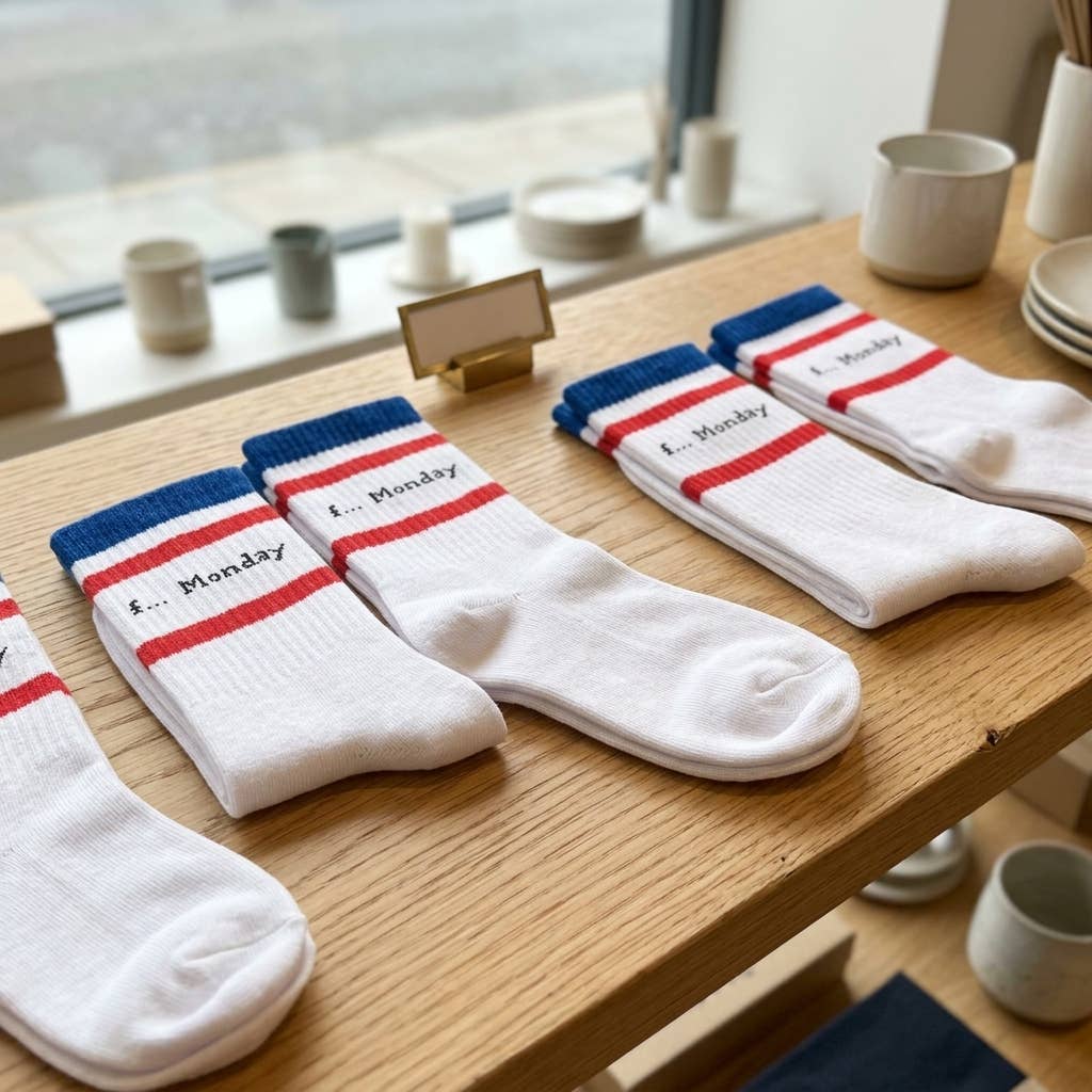 Chaussettes à message « Va te faire foutre »: Fuck Off / 37-43