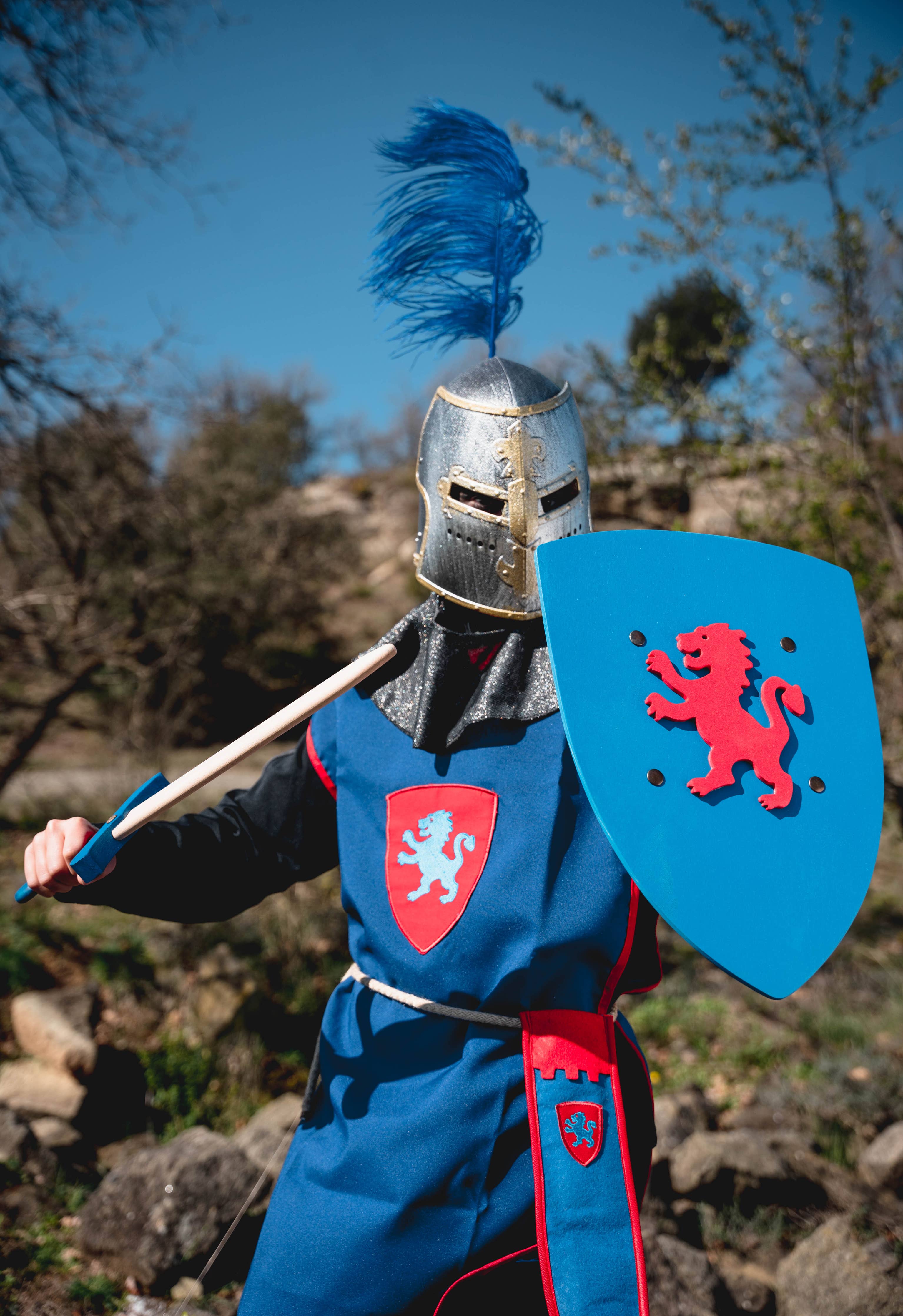 Épée Kamelot S avec étui bleu - ST403F