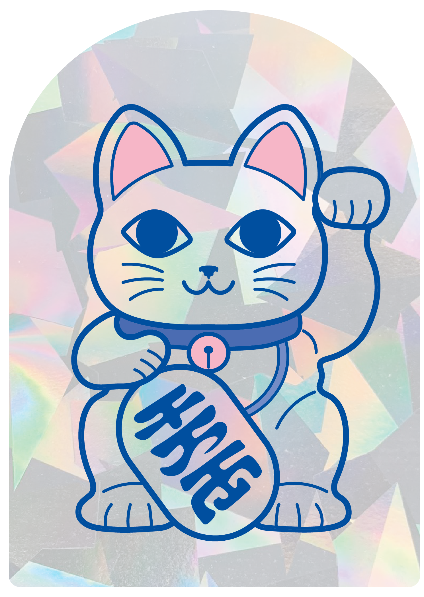 Attrape-soleil Créateur d'arc-en-ciel Maneki Neko