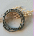 Ensemble de bracelets Miyuki Steel Green