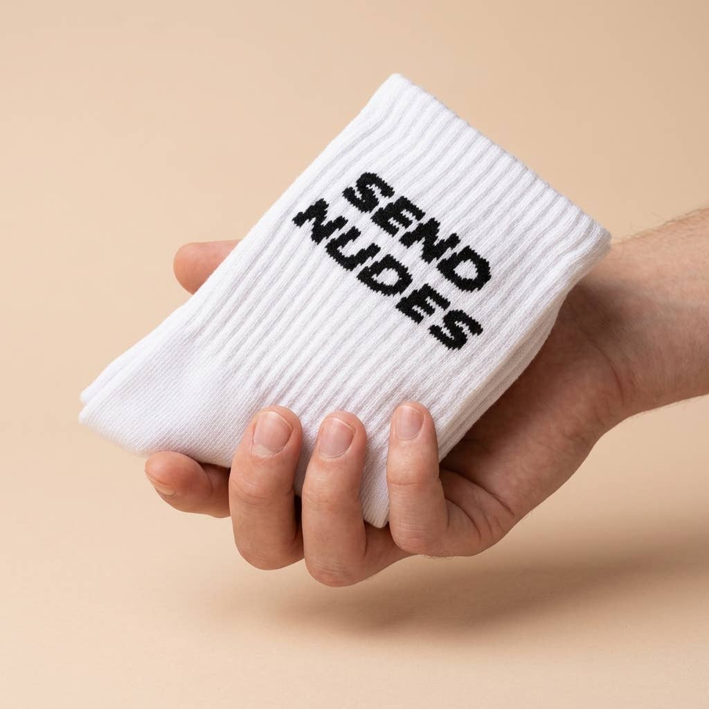 Chaussettes « Envoie des nudes »: 37-43