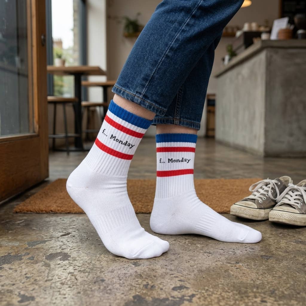Chaussettes à message « Va te faire foutre »: Fuck Off / 37-43