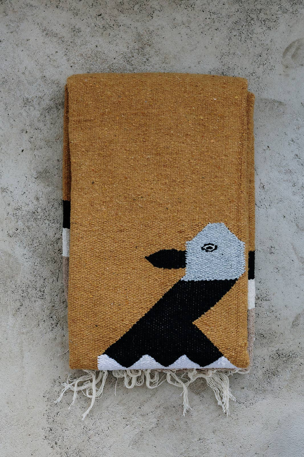 Chanceux // Couverture tissée à la main