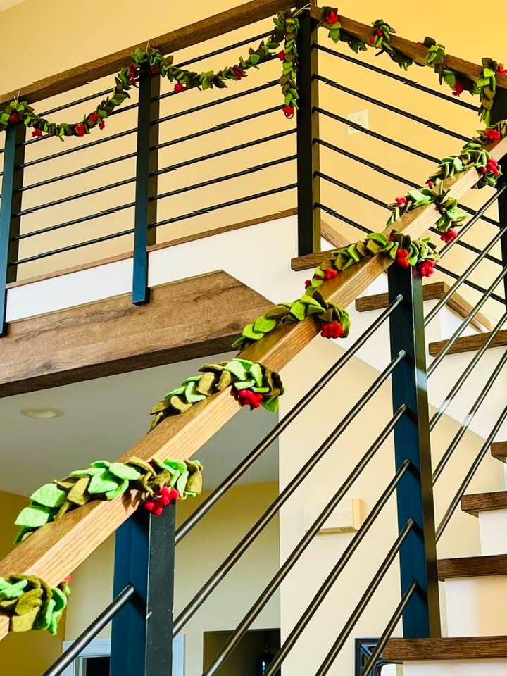 Guirlande - Décoration de Noël - Gui