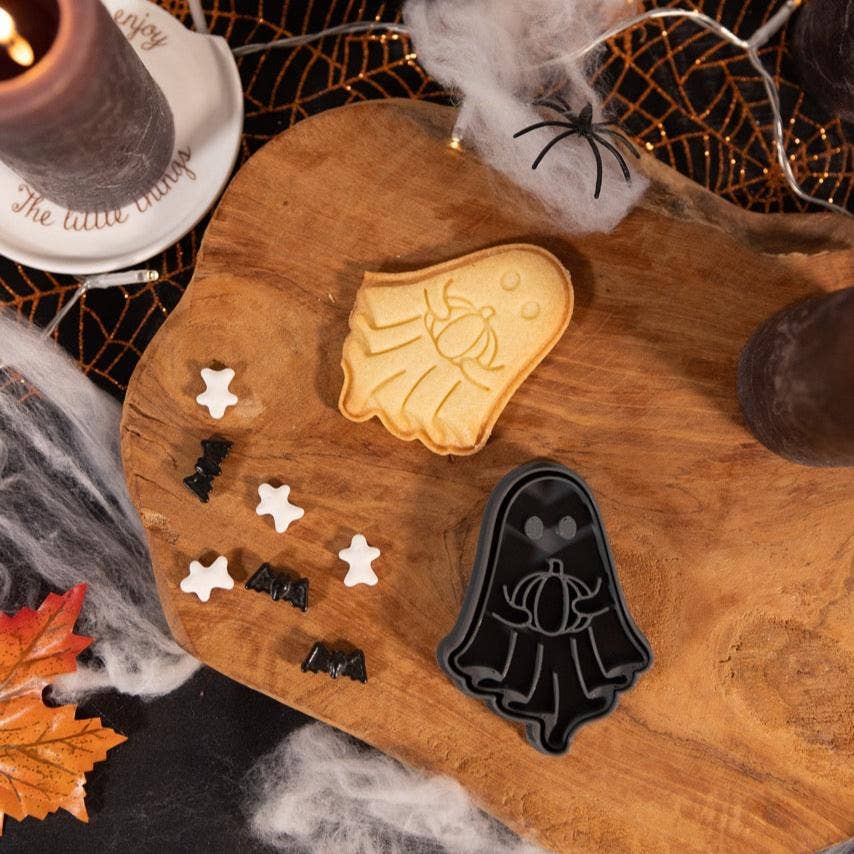 Fantôme Citrouille - emporte-pièce Halloween - cookie cutter
