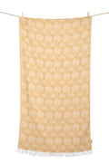 SERVIETTE DE PLAGE ALL FINIKAS MOUTARDE