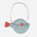Petit sac bandoulière Pufferfish Aqua