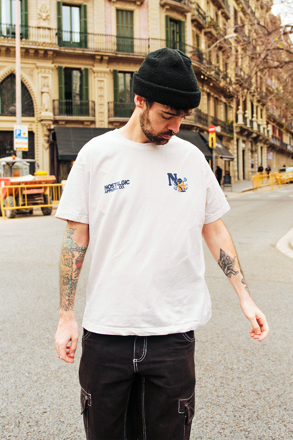 T-shirt naturel unisexe « Life is like a potato »: 2XL / Oversize