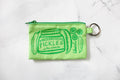 Pochette à cartes zippée Pickle avec porte-clés