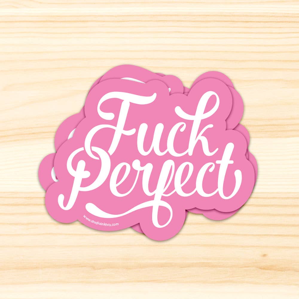 Autocollant Fuck Perfect