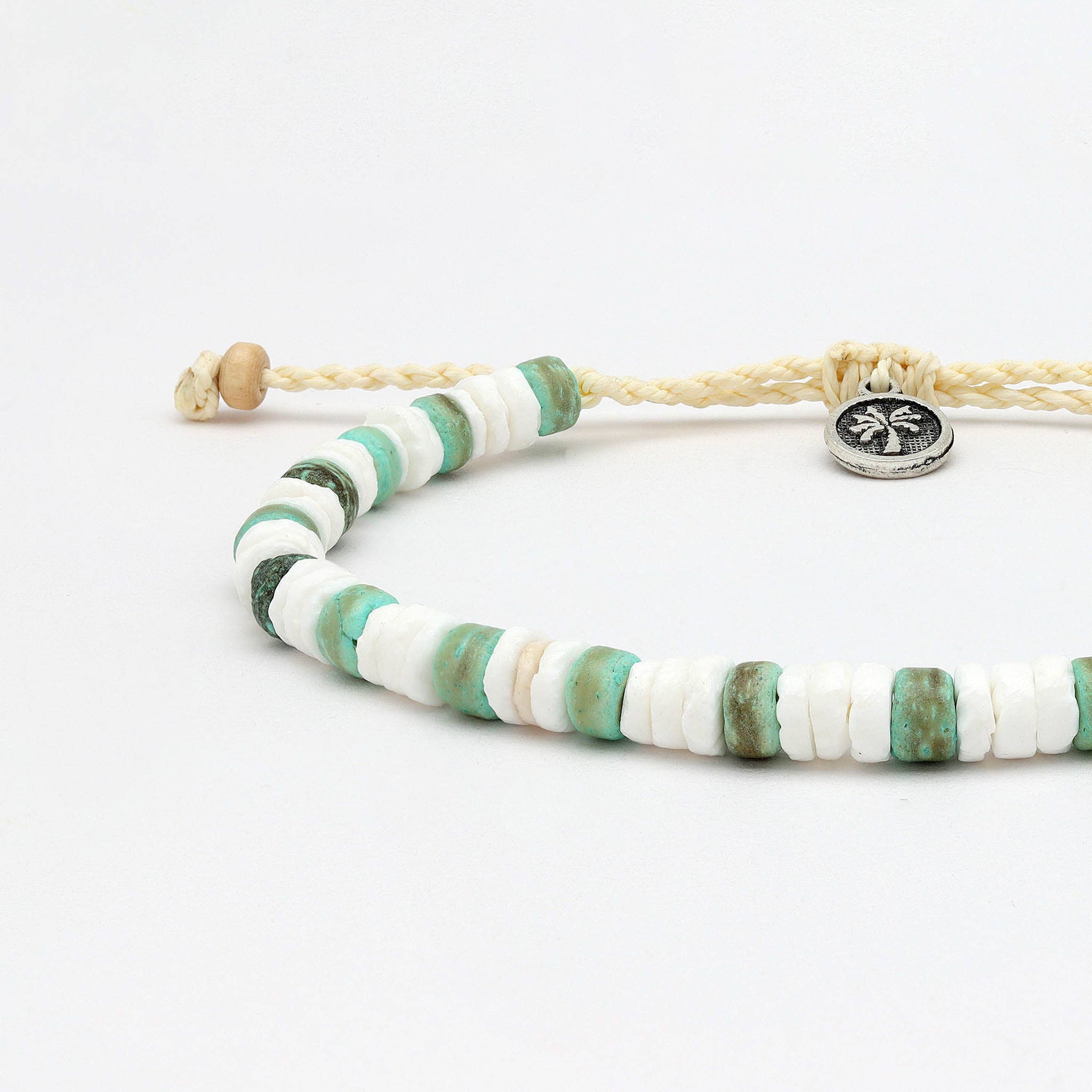 Bracelet à perles naturelles Pai Canyon, bracelet de surf pour hommes