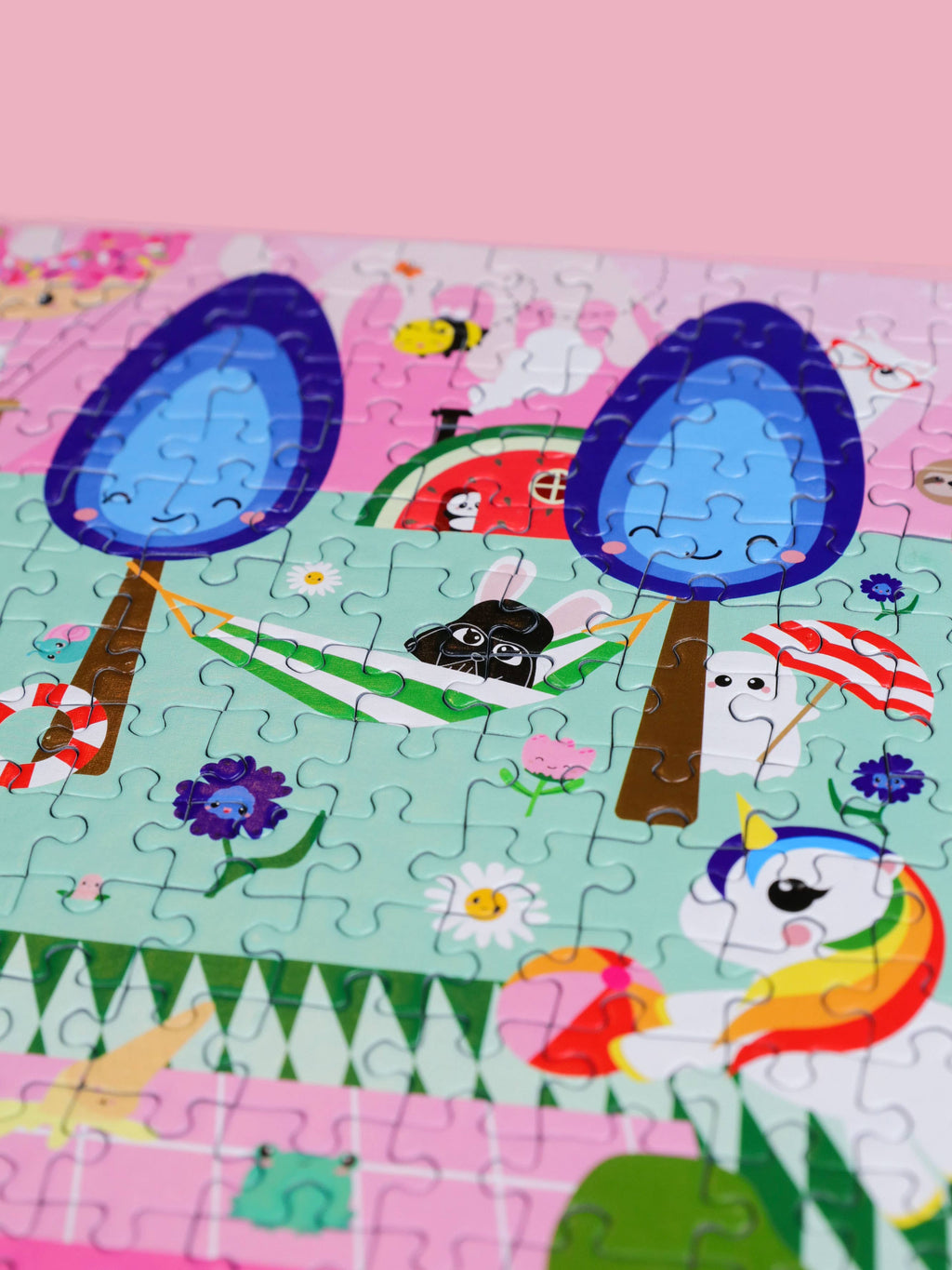 Puzzle 1000 pièces Pink Pool