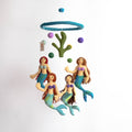 Mobile pour bébé - Décor de chambre côtier - Sirène sous la mer