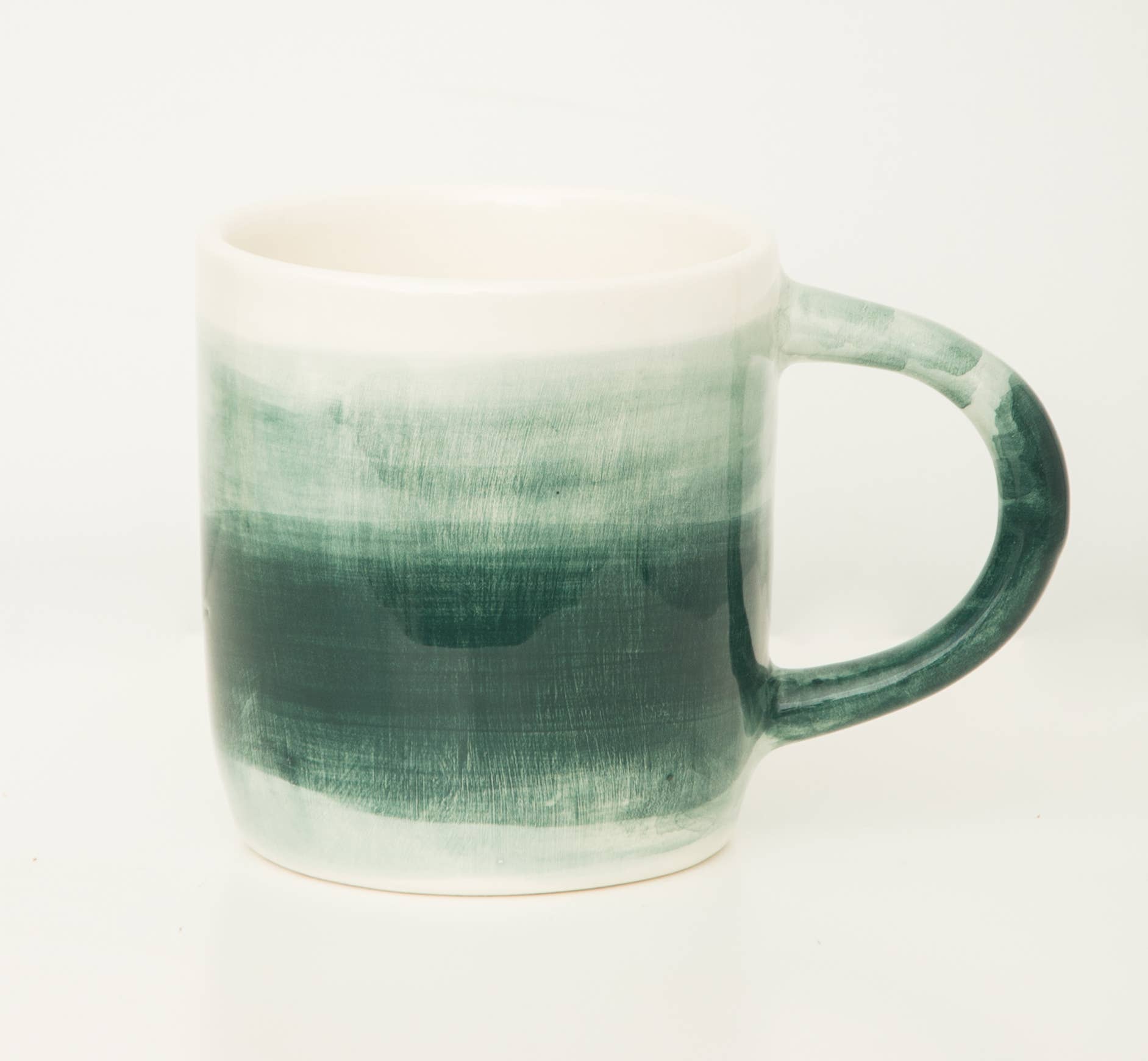 Tasse Minerva en céramique avec dégradé vert