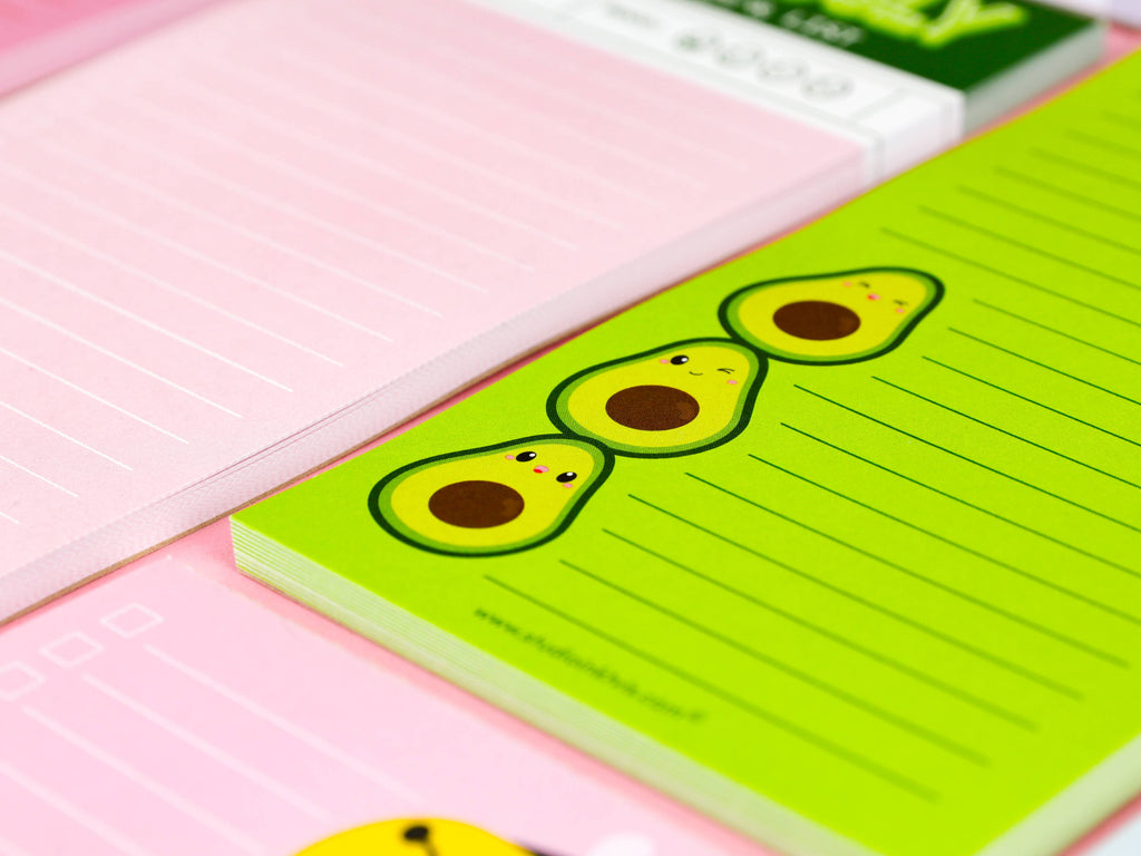 Bloc-notes liste de tâches « Avocado Holy Guacamole what a list! »