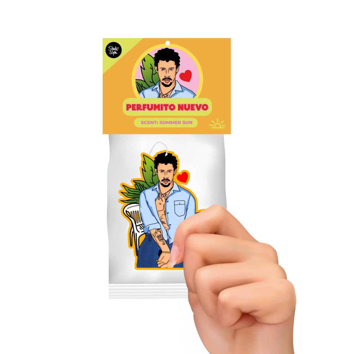 Perfumito Nuevo Tropical Désodorisant pour voiture: Assainisseur d'air+emballage