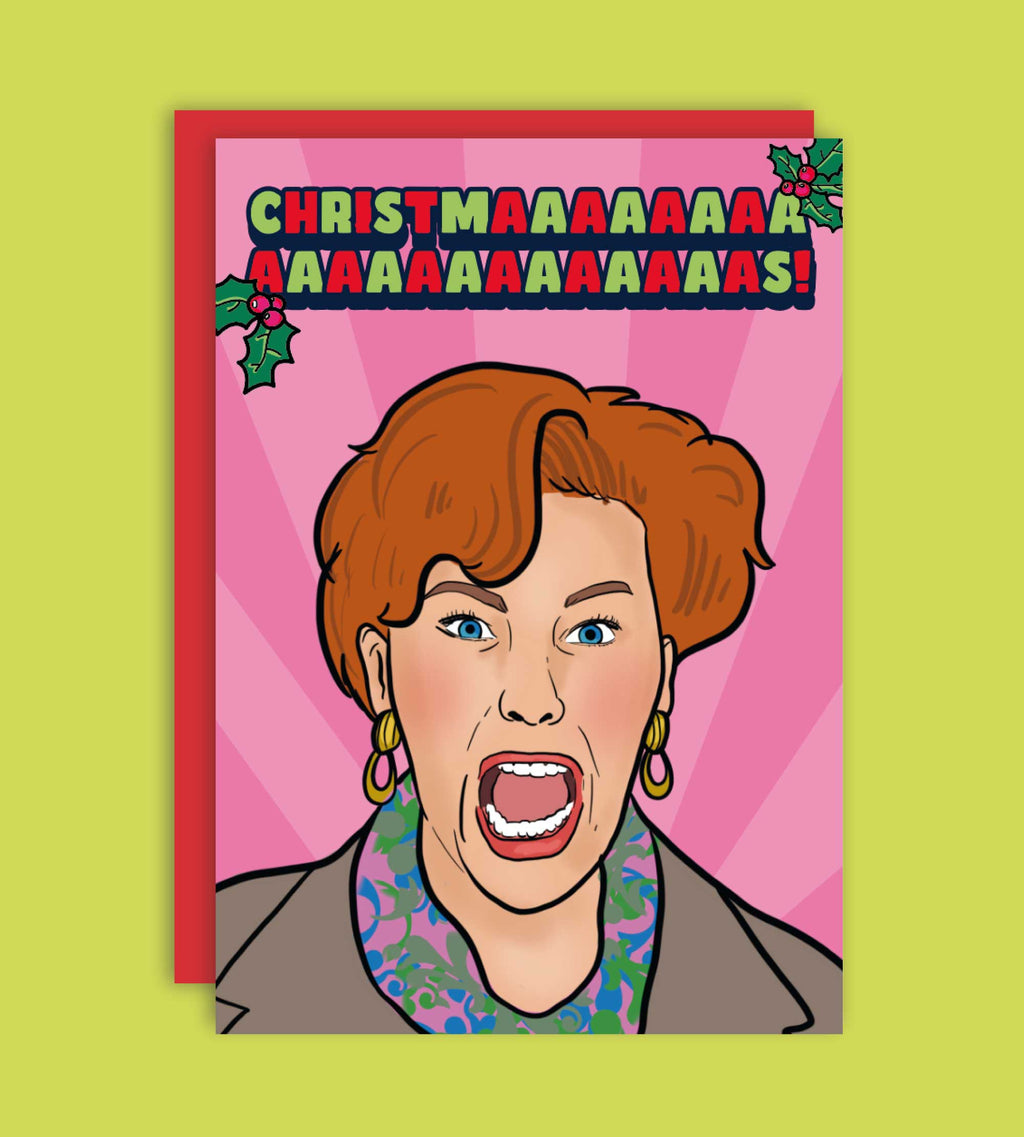 Noël !! Carte de vœux de Noël amusante