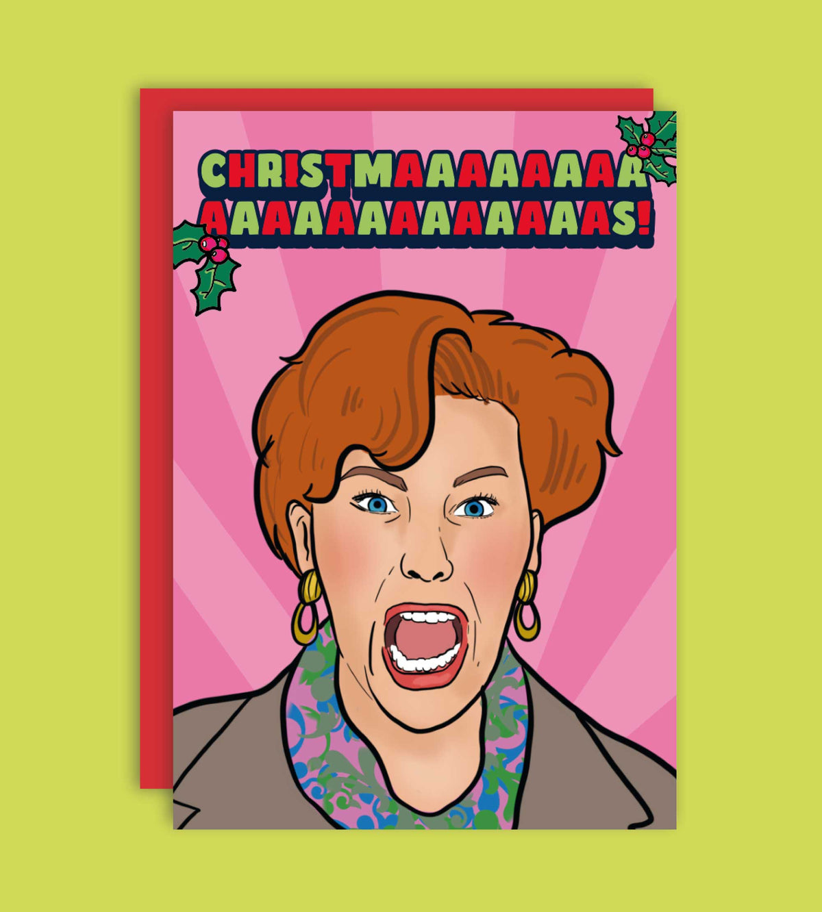 Noël !! Carte de vœux de Noël amusante