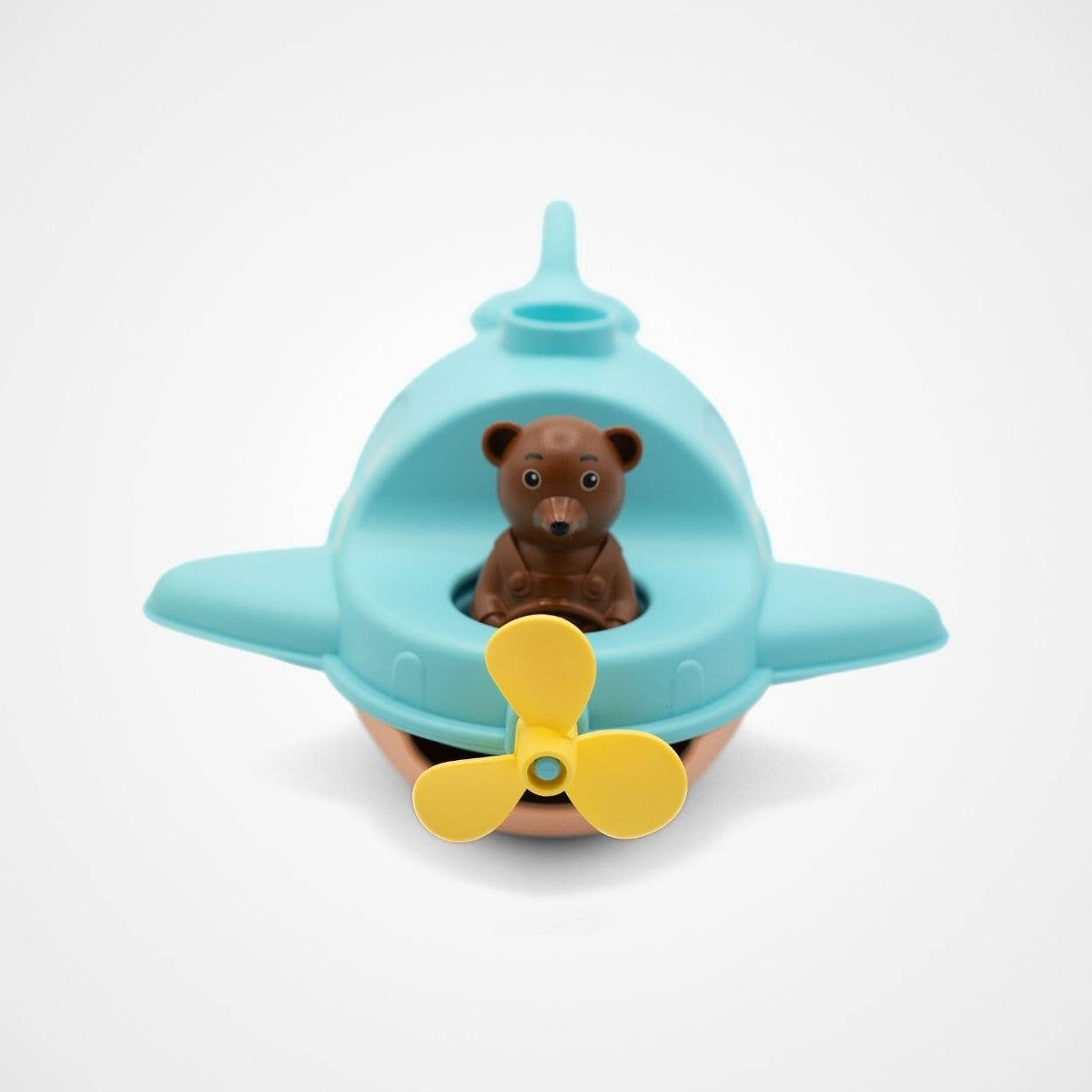 Hydravion Bateau Petit Ours Brun - Menthe