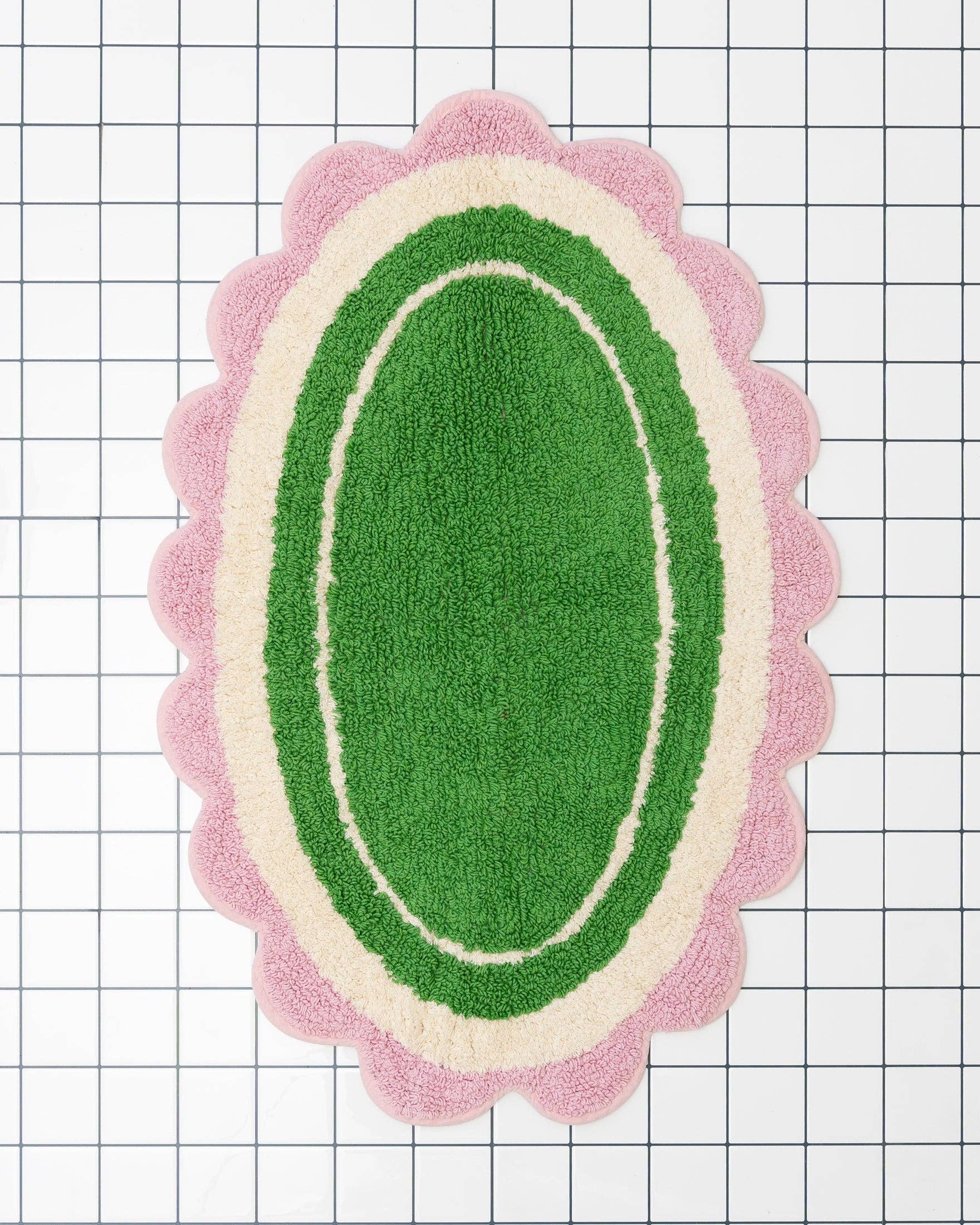 Tapis de bain Carmen: Bleu clair