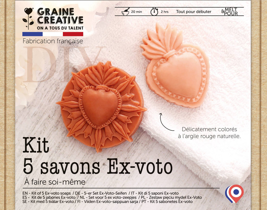 KITS 5 SAVONS EX VOTO