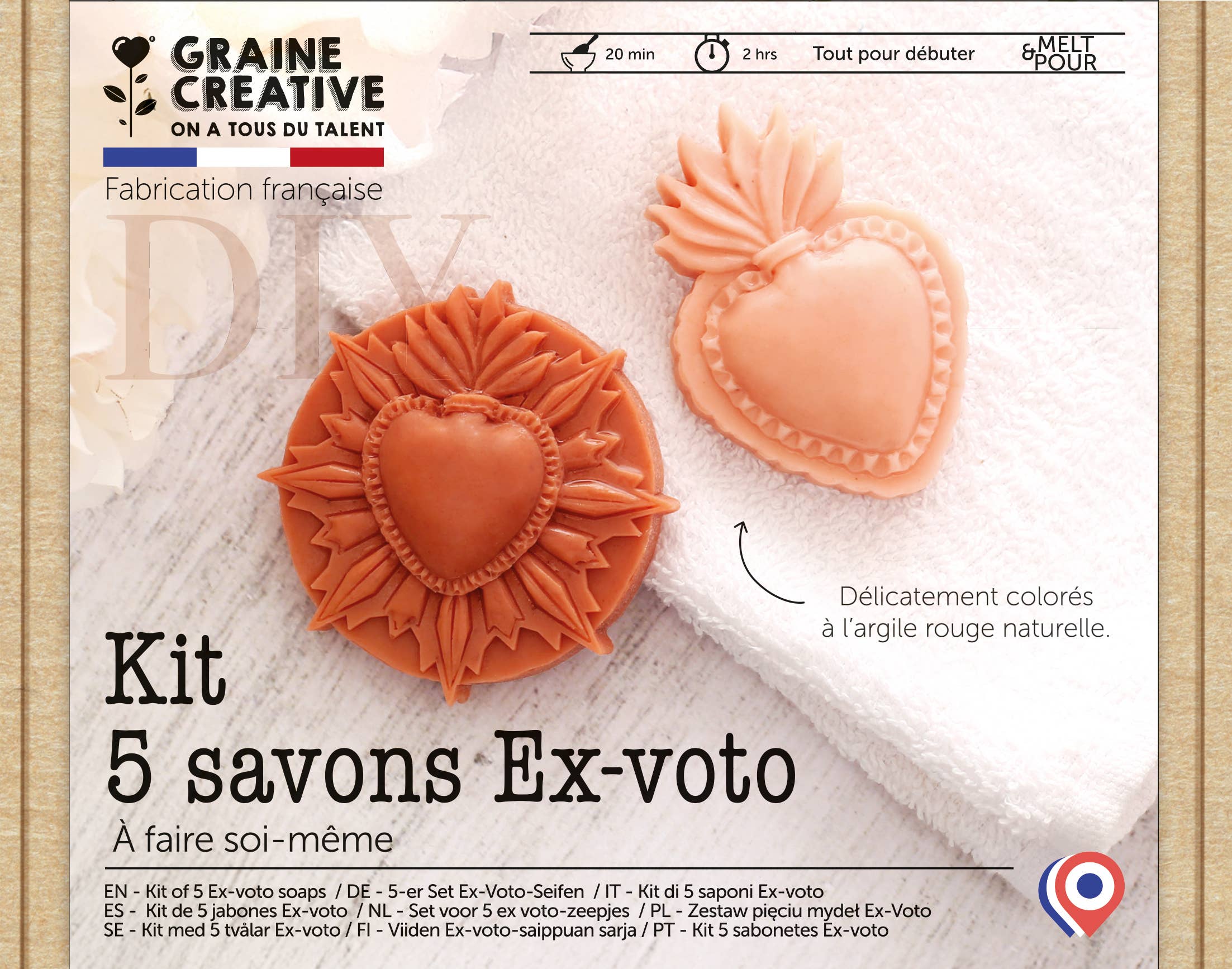KITS 5 SAVONS EX VOTO