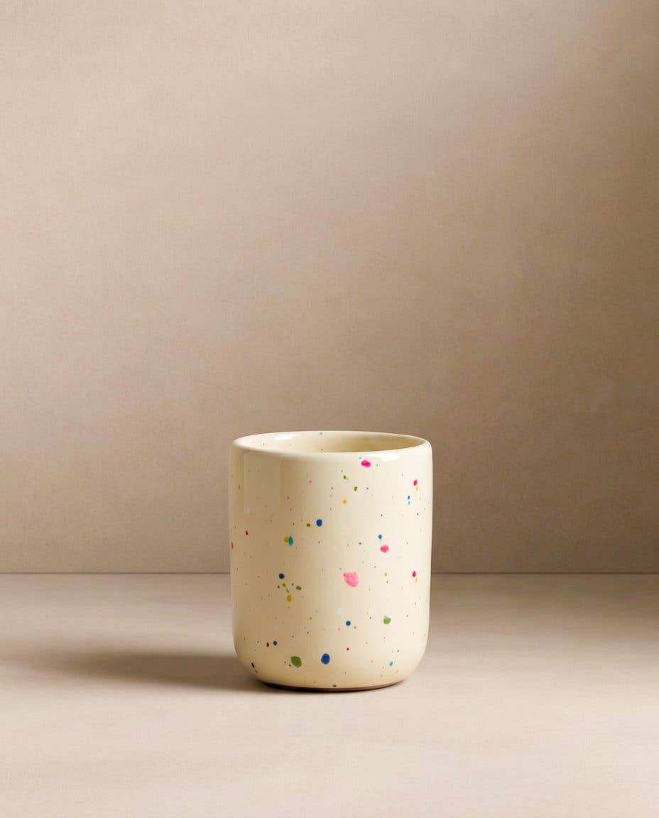 Tasse à expresso / coquetier de la collection Party: Soft Blue