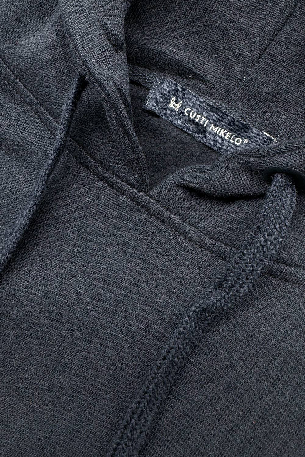 Sweat à Capuche Patch Marine: Marine / S