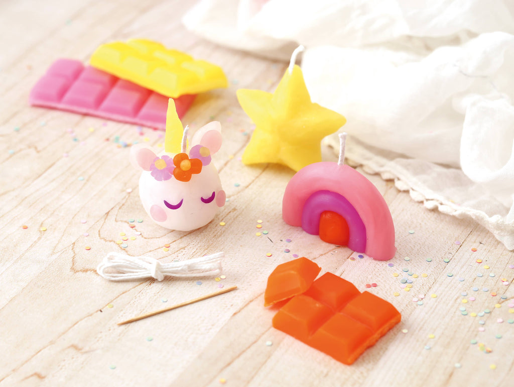 KIT BOUGIE A MODELER LICORNE