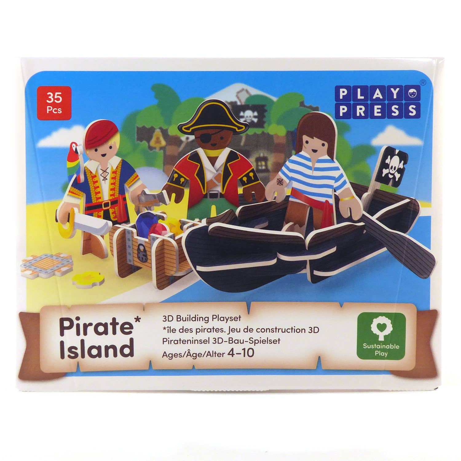 Ensemble de jeu Île de Pirates