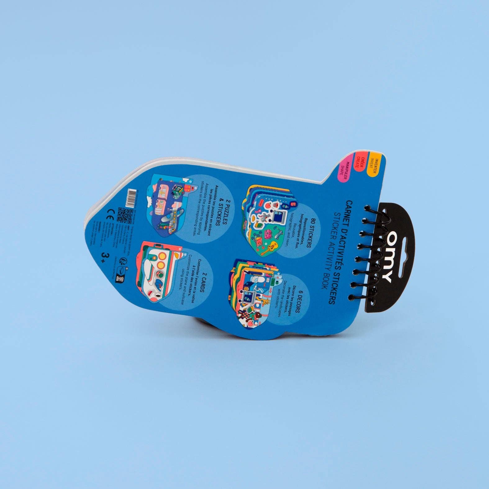 CARNET D'ACTIVITES STICKERS VROOM