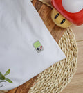 T-shirt Brodé - Game Boy: Blanc / M