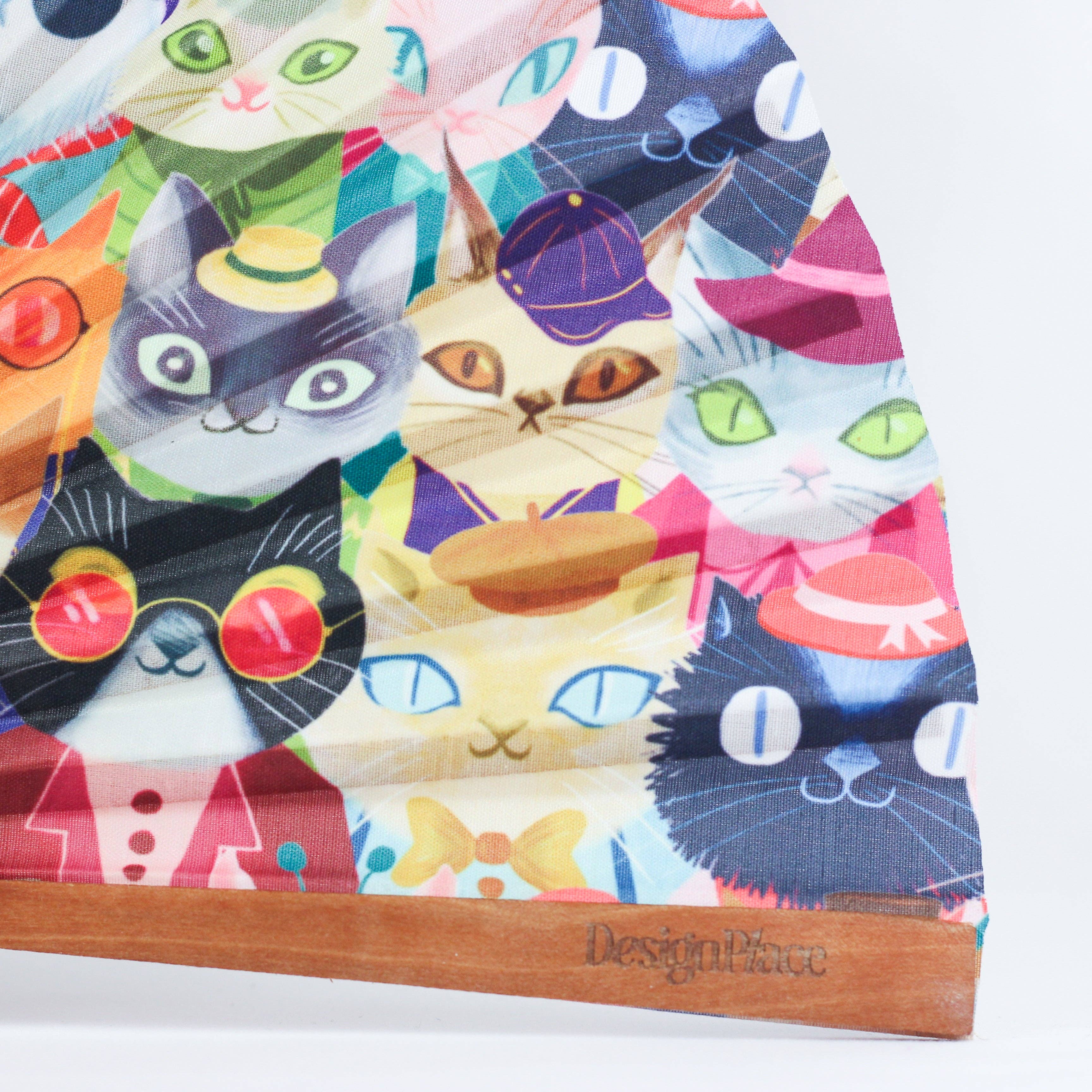 Eventail Cattastic Friends