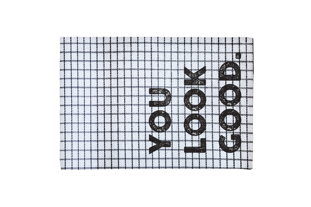 Tapis de bain antidérapant 60x40 Tu as bonne mine