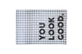 Tapis de bain antidérapant 60x40 Tu as bonne mine
