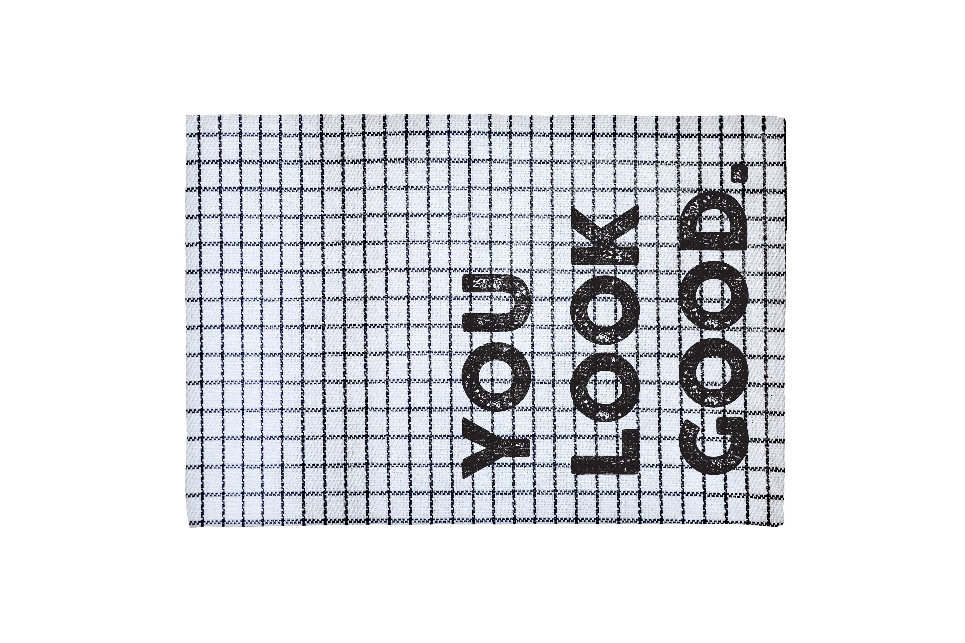 Tapis de bain antidérapant 60x40 Tu as bonne mine