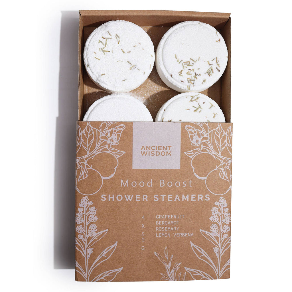 Coffret cadeau Zen de pastilles effervescentes pour la douche bien-être: Énergisant