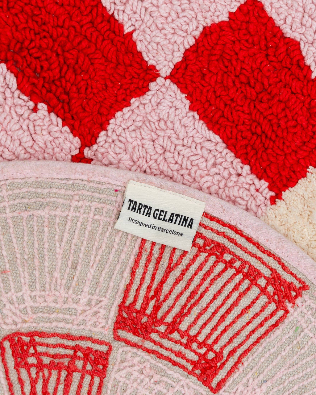 Tapis de bain Rita - Rouge