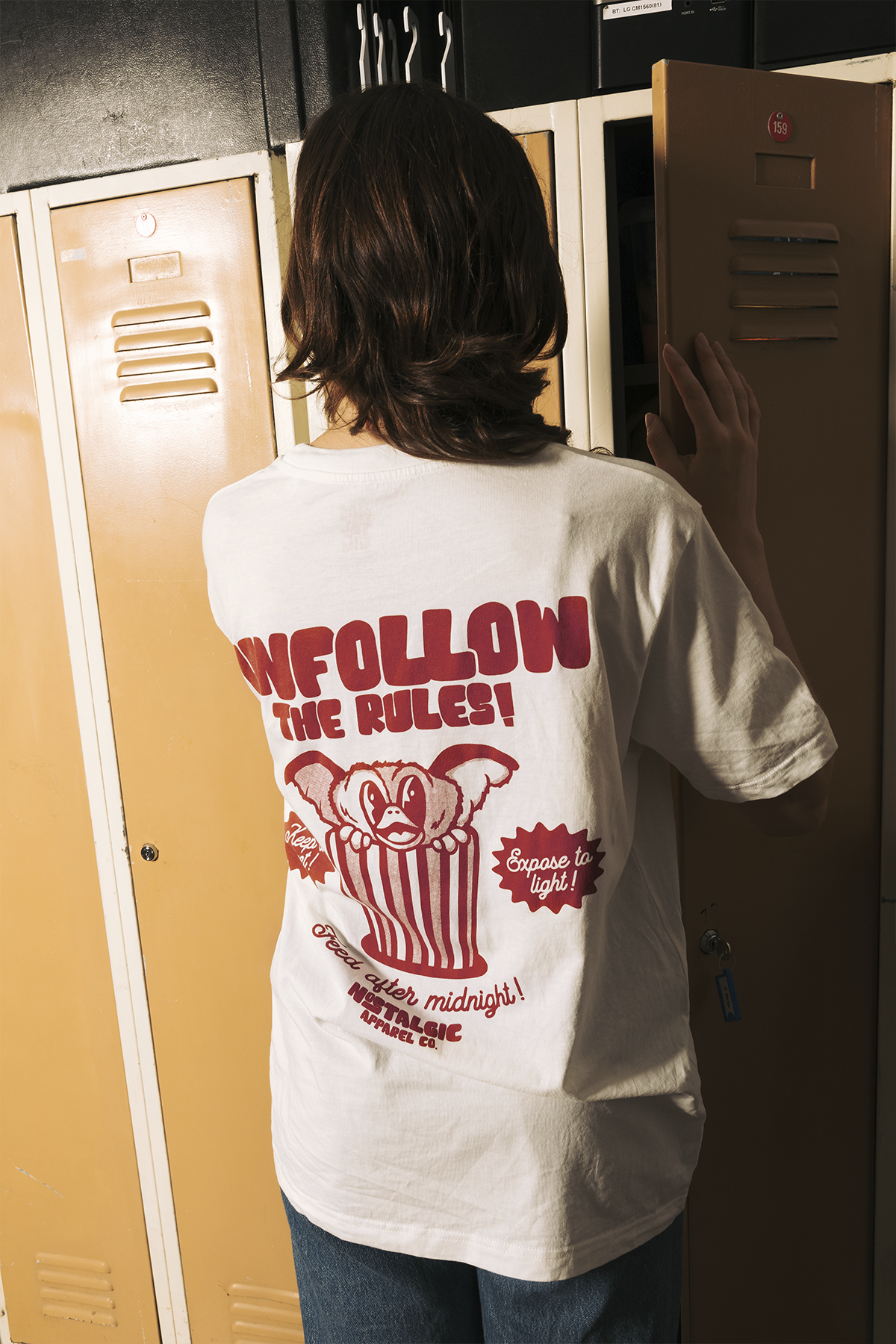 T-shirt unisexe blanc cassé « Unfollow the rules » | XL / Oversize