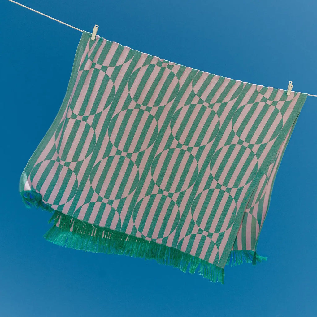 Serviette de plage Granité à la pastèque
