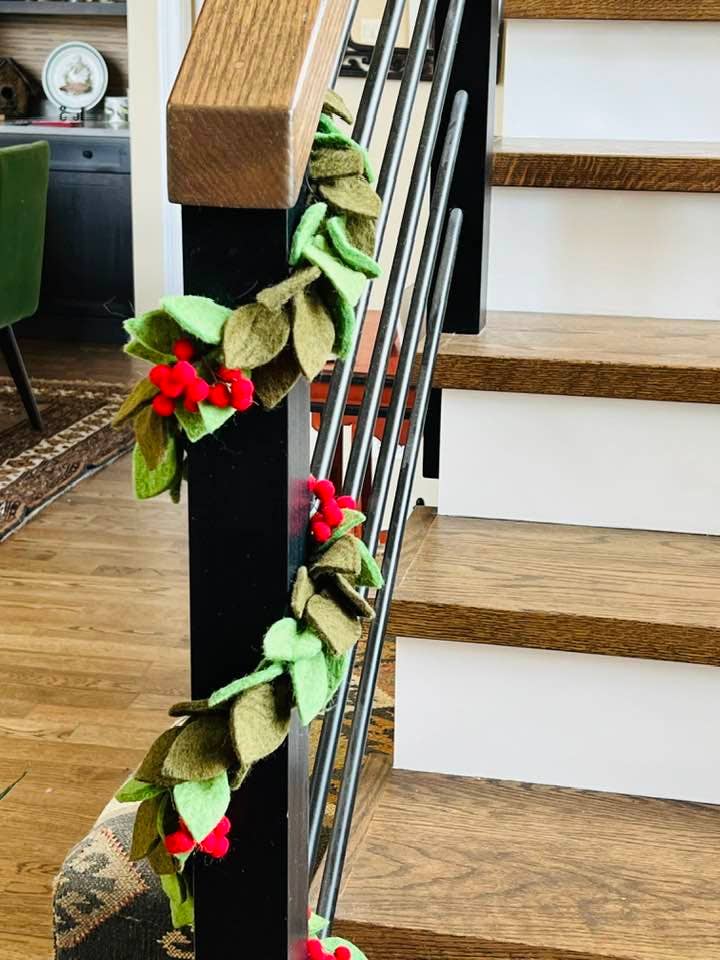 Guirlande - Décoration de Noël - Gui
