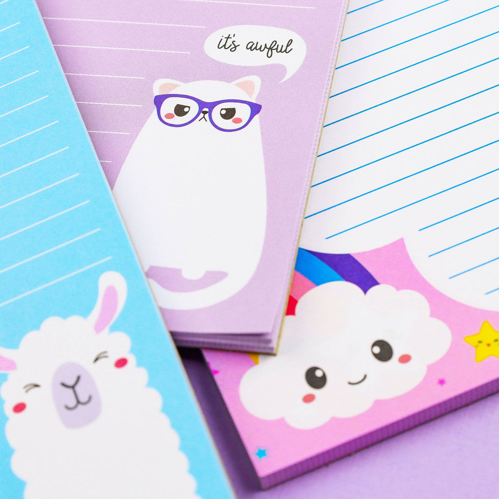 Bloc-notes Grumpy Cat 10 x 21 cm pour listes à faire